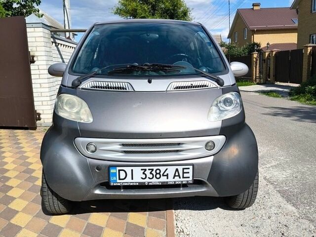 Сірий Смарт Fortwo, об'ємом двигуна 0.6 л та пробігом 227 тис. км за 2900 $, фото 1 на Automoto.ua