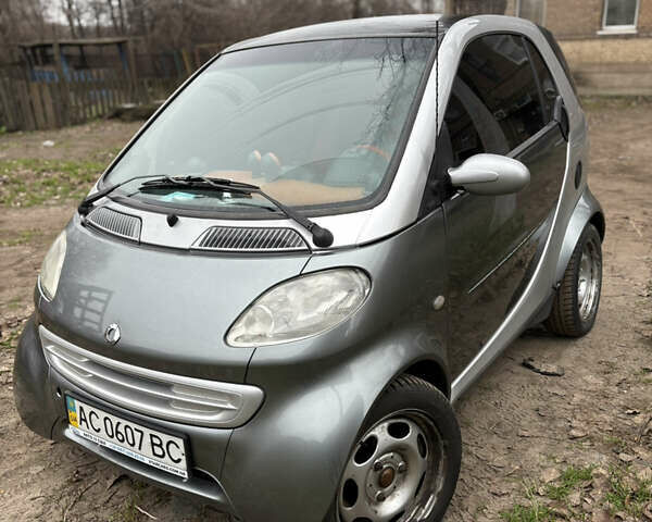 Серый Смарт Форту, объемом двигателя 0.6 л и пробегом 193 тыс. км за 3000 $, фото 1 на Automoto.ua