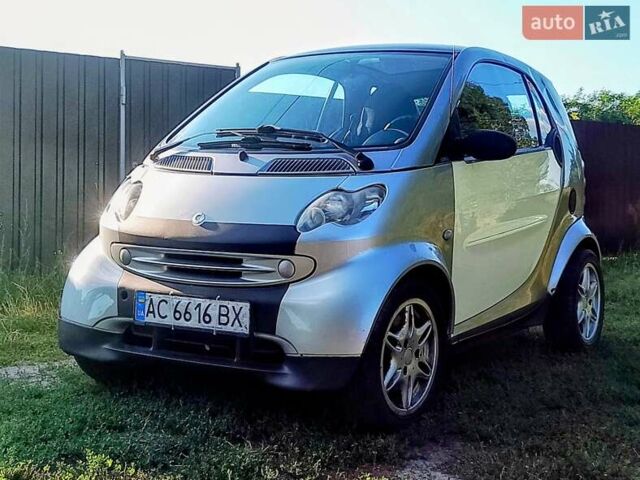 Серый Смарт Форту, объемом двигателя 0.6 л и пробегом 225 тыс. км за 2100 $, фото 1 на Automoto.ua