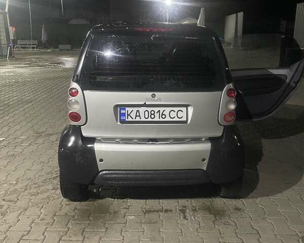 Сірий Смарт Fortwo, об'ємом двигуна 0.6 л та пробігом 296 тис. км за 2100 $, фото 1 на Automoto.ua