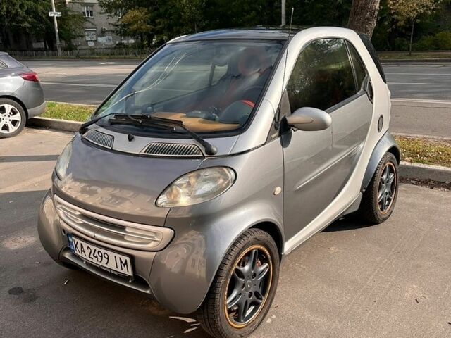 Сірий Смарт Fortwo, об'ємом двигуна 0.6 л та пробігом 242 тис. км за 2050 $, фото 1 на Automoto.ua