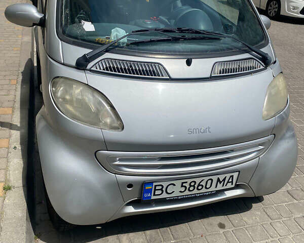 Сірий Смарт Fortwo, об'ємом двигуна 0.6 л та пробігом 223 тис. км за 1750 $, фото 1 на Automoto.ua