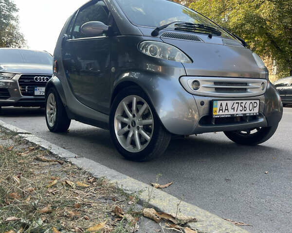Сірий Смарт Fortwo, об'ємом двигуна 0.6 л та пробігом 220 тис. км за 2900 $, фото 1 на Automoto.ua