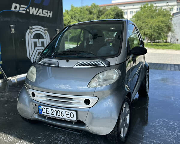 Сірий Смарт Fortwo, об'ємом двигуна 0.6 л та пробігом 184 тис. км за 2999 $, фото 1 на Automoto.ua