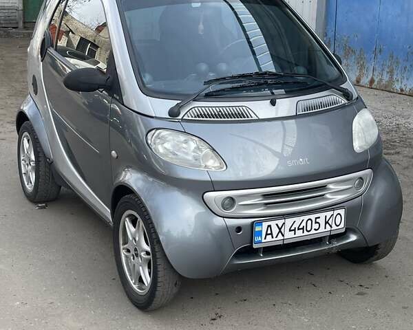 Сірий Смарт Fortwo, об'ємом двигуна 0 л та пробігом 124 тис. км за 3000 $, фото 1 на Automoto.ua