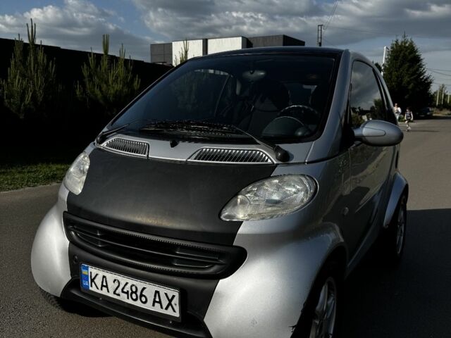 Сірий Смарт Fortwo, об'ємом двигуна 0.6 л та пробігом 206 тис. км за 2600 $, фото 1 на Automoto.ua
