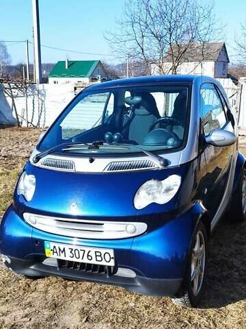Сірий Смарт Fortwo, об'ємом двигуна 0.6 л та пробігом 143 тис. км за 2500 $, фото 1 на Automoto.ua