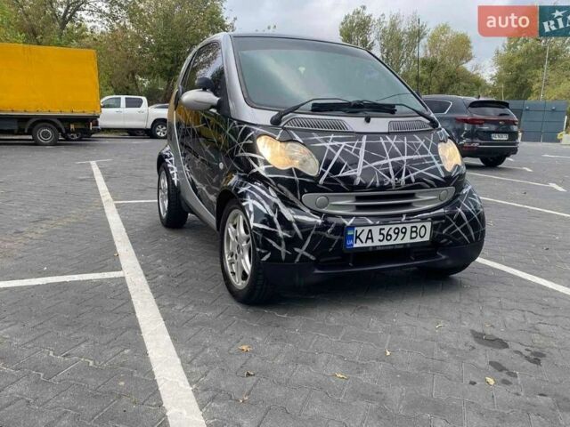 Сірий Смарт Fortwo, об'ємом двигуна 0.6 л та пробігом 245 тис. км за 2500 $, фото 1 на Automoto.ua