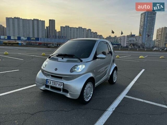 Сірий Смарт Fortwo, об'ємом двигуна 0.6 л та пробігом 210 тис. км за 2800 $, фото 1 на Automoto.ua