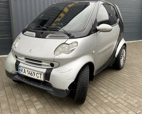 Сірий Смарт Fortwo, об'ємом двигуна 0.6 л та пробігом 246 тис. км за 3100 $, фото 1 на Automoto.ua