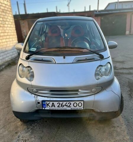 Сірий Смарт Fortwo, об'ємом двигуна 0.6 л та пробігом 164 тис. км за 2000 $, фото 1 на Automoto.ua