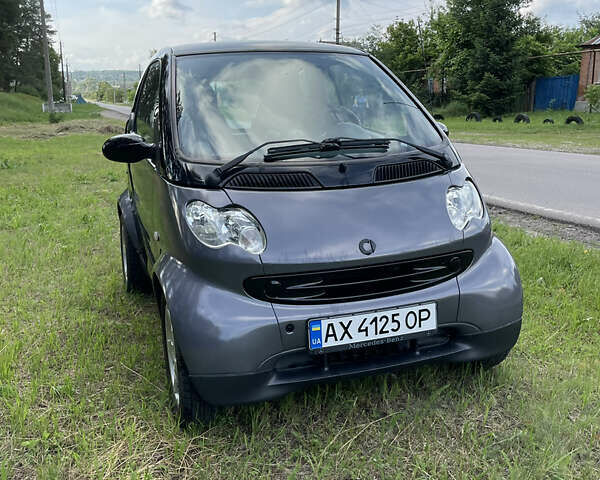 Сірий Смарт Fortwo, об'ємом двигуна 0.7 л та пробігом 147 тис. км за 3500 $, фото 1 на Automoto.ua