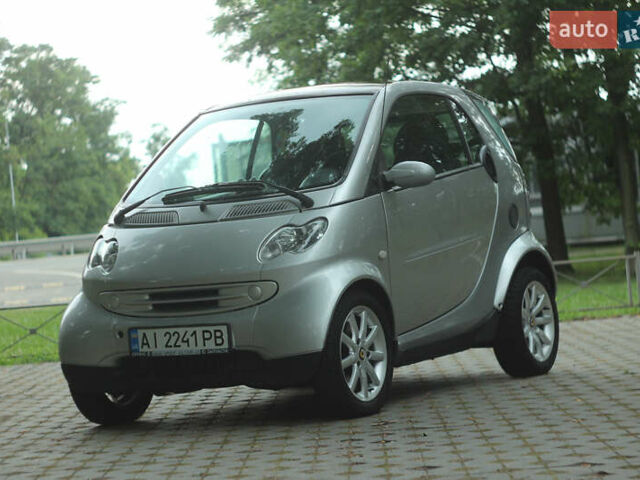 Сірий Смарт Fortwo, об'ємом двигуна 0.6 л та пробігом 258 тис. км за 3500 $, фото 1 на Automoto.ua