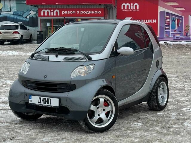 Сірий Смарт Fortwo, об'ємом двигуна 0.7 л та пробігом 176 тис. км за 4000 $, фото 1 на Automoto.ua