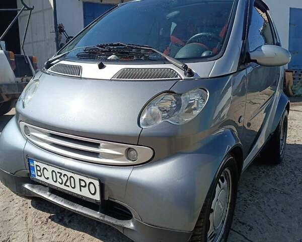 Сірий Смарт Fortwo, об'ємом двигуна 0.7 л та пробігом 177 тис. км за 3500 $, фото 1 на Automoto.ua