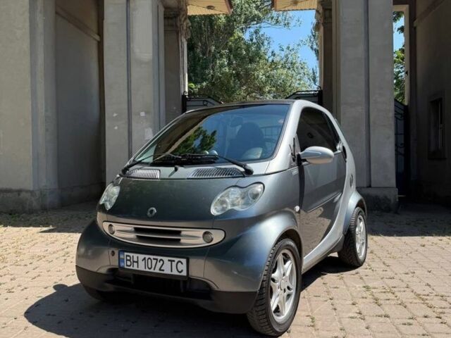 Сірий Смарт Fortwo, об'ємом двигуна 0.7 л та пробігом 212 тис. км за 3200 $, фото 1 на Automoto.ua