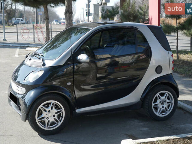 Сірий Смарт Fortwo, об'ємом двигуна 0.7 л та пробігом 200 тис. км за 4800 $, фото 1 на Automoto.ua