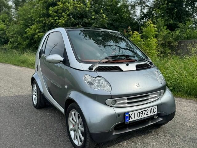 Сірий Смарт Fortwo, об'ємом двигуна 0.7 л та пробігом 150 тис. км за 3500 $, фото 1 на Automoto.ua
