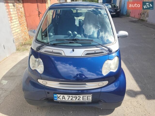 Сірий Смарт Fortwo, об'ємом двигуна 0.7 л та пробігом 167 тис. км за 3000 $, фото 1 на Automoto.ua