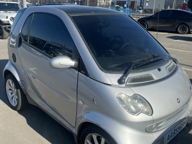 Сірий Смарт Fortwo, об'ємом двигуна 0.7 л та пробігом 140 тис. км за 3200 $, фото 1 на Automoto.ua