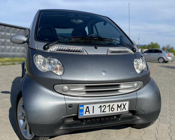 Сірий Смарт Fortwo, об'ємом двигуна 0.7 л та пробігом 210 тис. км за 4000 $, фото 1 на Automoto.ua