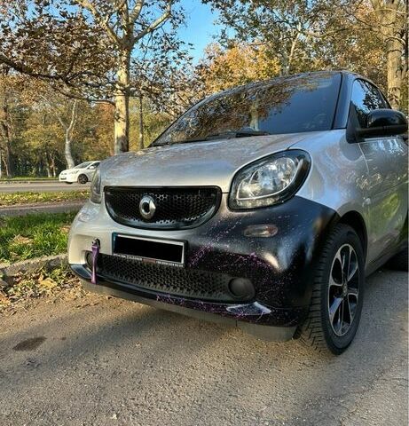 Сірий Смарт Fortwo, об'ємом двигуна 0.9 л та пробігом 140 тис. км за 6500 $, фото 1 на Automoto.ua
