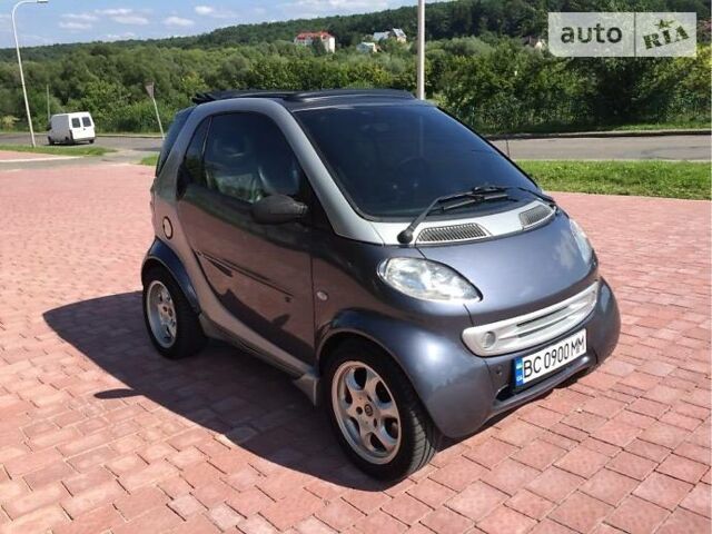 Сірий Смарт Fortwo, об'ємом двигуна 0.6 л та пробігом 180 тис. км за 3549 $, фото 1 на Automoto.ua