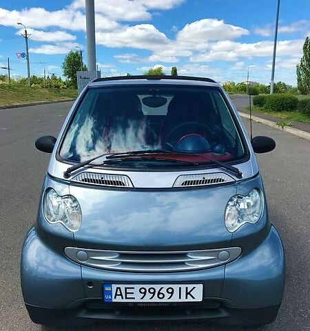 Сірий Смарт Fortwo, об'ємом двигуна 0.6 л та пробігом 165 тис. км за 3650 $, фото 1 на Automoto.ua