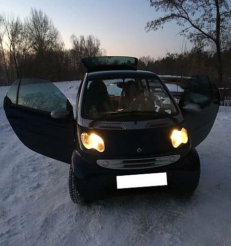 Сірий Смарт Fortwo, об'ємом двигуна 0.7 л та пробігом 82 тис. км за 5000 $, фото 1 на Automoto.ua