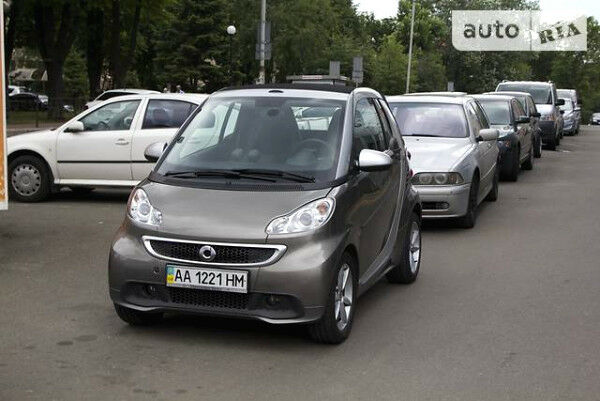 Сірий Смарт Fortwo, об'ємом двигуна 1 л та пробігом 47 тис. км за 8500 $, фото 1 на Automoto.ua