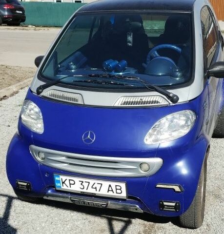 Синій Смарт Fortwo, об'ємом двигуна 0.6 л та пробігом 146 тис. км за 2600 $, фото 1 на Automoto.ua
