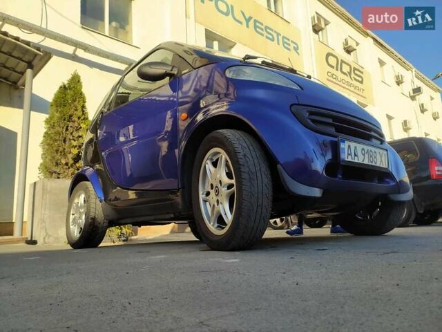 Синий Смарт Форту, объемом двигателя 0.6 л и пробегом 142 тыс. км за 2978 $, фото 1 на Automoto.ua