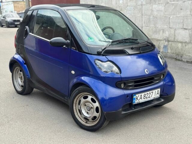 Смарт Fortwo 2002 у Києві на Automoto.ua Синій Смарт Fortwo, об'ємом двигуна 0.6 л та пробігом 125 тис. км за 1650 $, фото 1 на Automoto.ua