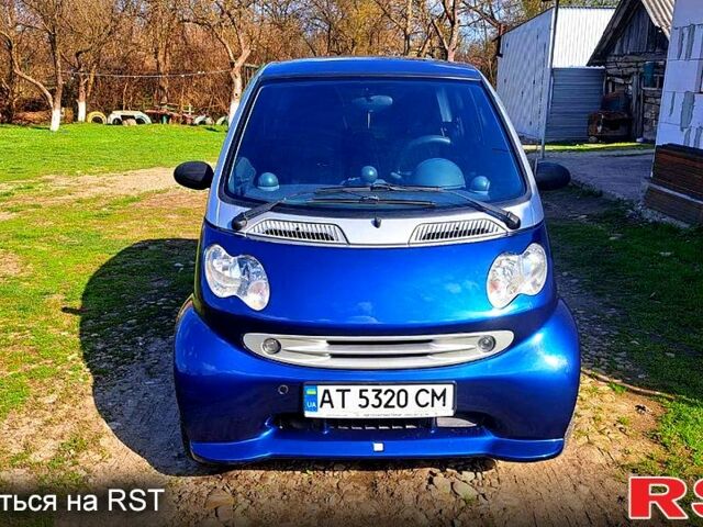Синій Смарт Fortwo, об'ємом двигуна 1 л та пробігом 186 тис. км за 3000 $, фото 1 на Automoto.ua