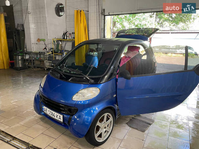 Синій Смарт Fortwo, об'ємом двигуна 0.6 л та пробігом 189 тис. км за 3450 $, фото 1 на Automoto.ua