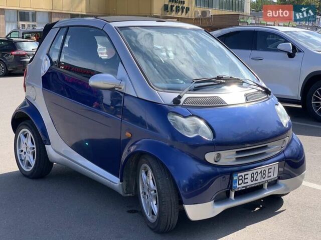 Синий Смарт Форту, объемом двигателя 0.6 л и пробегом 200 тыс. км за 2700 $, фото 1 на Automoto.ua
