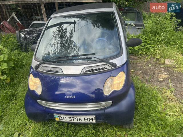 Синій Смарт Fortwo, об'ємом двигуна 0.6 л та пробігом 262 тис. км за 2000 $, фото 1 на Automoto.ua