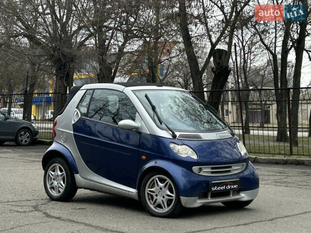 Синий Смарт Форту, объемом двигателя 0.6 л и пробегом 200 тыс. км за 2999 $, фото 1 на Automoto.ua
