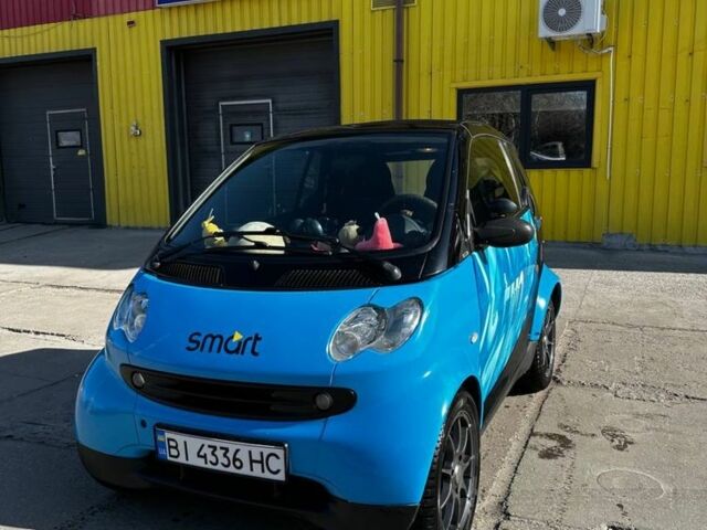 Синий Смарт Форту, объемом двигателя 0.6 л и пробегом 184 тыс. км за 2999 $, фото 1 на Automoto.ua