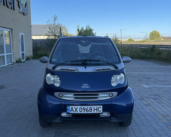 Синій Смарт Fortwo, об'ємом двигуна 0.6 л та пробігом 189 тис. км за 2800 $, фото 1 на Automoto.ua