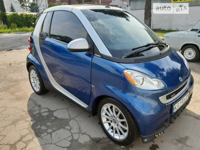 Синій Смарт Fortwo, об'ємом двигуна 1 л та пробігом 95 тис. км за 4500 $, фото 1 на Automoto.ua