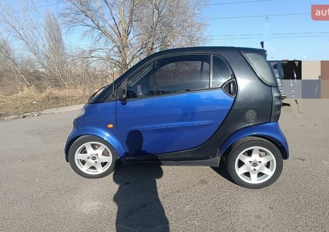 Синій Смарт Fortwo, об'ємом двигуна 0.6 л та пробігом 250 тис. км за 1700 $, фото 1 на Automoto.ua