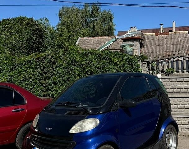 Синий Смарт Форту, объемом двигателя 0.6 л и пробегом 209 тыс. км за 1800 $, фото 1 на Automoto.ua