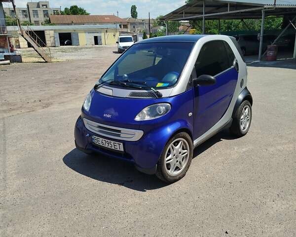 Синій Смарт Fortwo, об'ємом двигуна 0.6 л та пробігом 170 тис. км за 3200 $, фото 1 на Automoto.ua