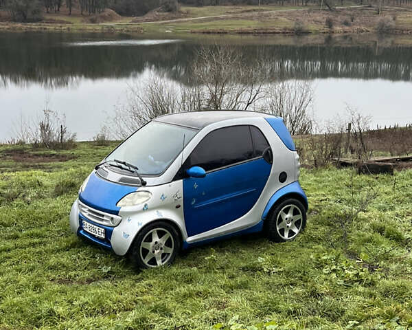 Синій Смарт Fortwo, об'ємом двигуна 0.6 л та пробігом 177 тис. км за 2900 $, фото 1 на Automoto.ua