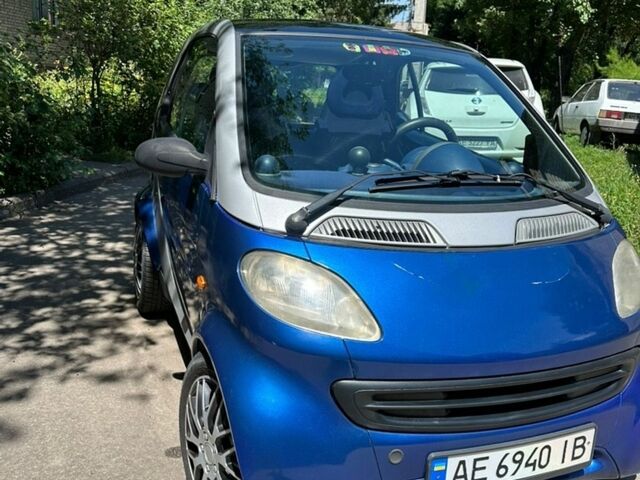 Синій Смарт Fortwo, об'ємом двигуна 0.6 л та пробігом 100 тис. км за 2400 $, фото 1 на Automoto.ua