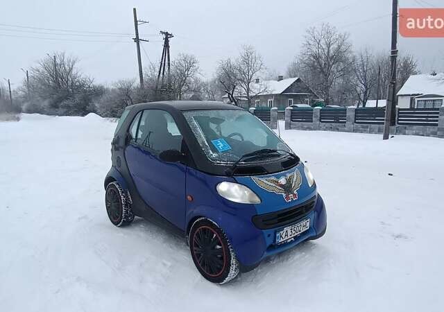Синій Смарт Fortwo, об'ємом двигуна 0.6 л та пробігом 135 тис. км за 1700 $, фото 1 на Automoto.ua