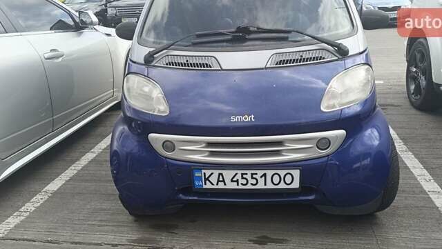 Синій Смарт Fortwo, об'ємом двигуна 0.6 л та пробігом 220 тис. км за 1400 $, фото 1 на Automoto.ua