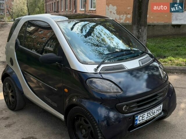 Синій Смарт Fortwo, об'ємом двигуна 0.6 л та пробігом 208 тис. км за 1999 $, фото 1 на Automoto.ua
