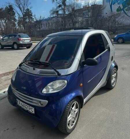 Синій Смарт Fortwo, об'ємом двигуна 0.6 л та пробігом 270 тис. км за 1450 $, фото 1 на Automoto.ua